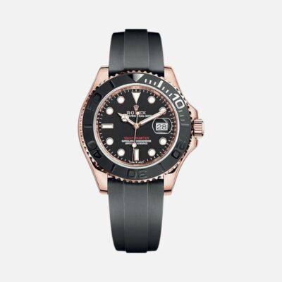 Rolex Yacht-Master 37 268655 Everose Gold Black Dial