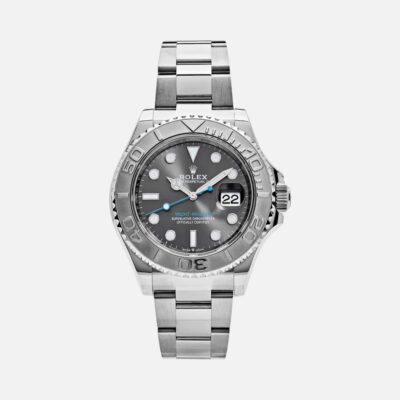 Rolex Yacht-Master 40 116622 Steel Platinum Rhodium Dial
