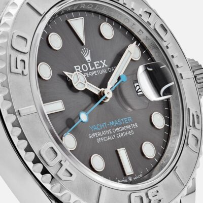 Rolex Yacht-Master 40 116622 Steel Platinum Rhodium Dial