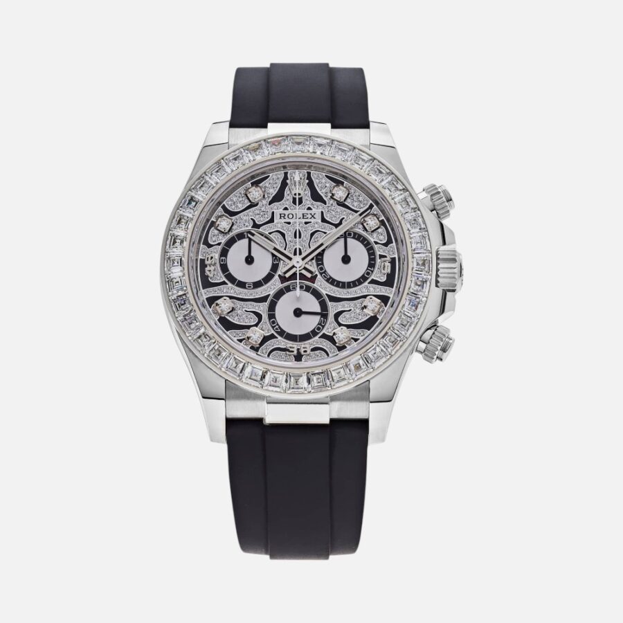 zdrshyfyf (6) Rolex Daytona 116589TBR Eye of the Tiger White Gold 40mm